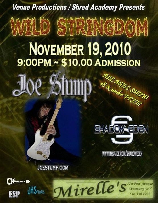 11/19/10 Wild Stringdom w/Joe Stump