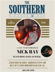 Flyer For Appearance at "The Southern Kitchen & Bar