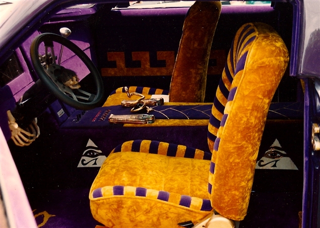 Batso's 1950 Ford Business Coupe "King Tut" (Inside)