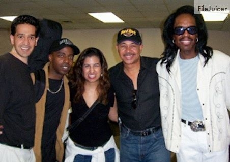 Bri with Earth Wind & Fire