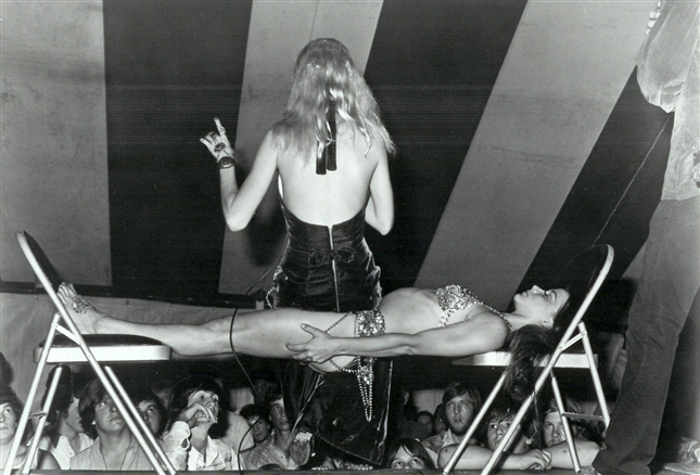 Inside the Tent Royal London Magic Circus view from Backstage 1972