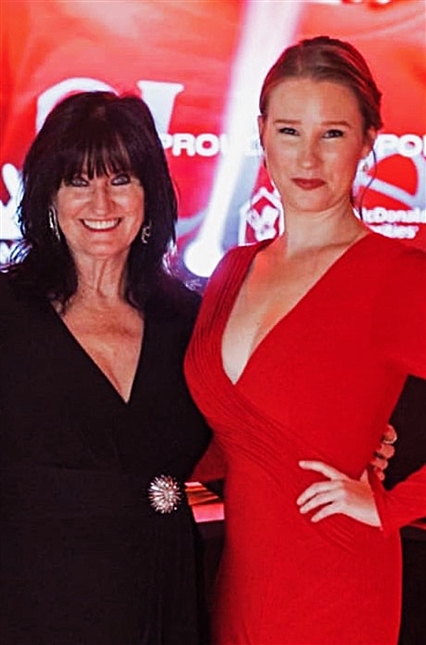 Vicki and Daughter Jacqueline Ferrari Gala