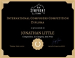 MUSIKVEREIN NEW SYMPHONY VIENNA “First International Composers Competition" [2nd Prize] 2020