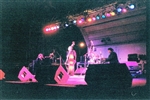 Rick, Eddie Gomez and Lenny White at the Savannah Jazz Festival in Savannah Georgia