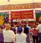 Royal London Magic Circus Stageand Bannerline 1972