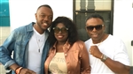 Xavier Gordon, Angie Stone, and Norman Brown at Long Beach Jazz Festival