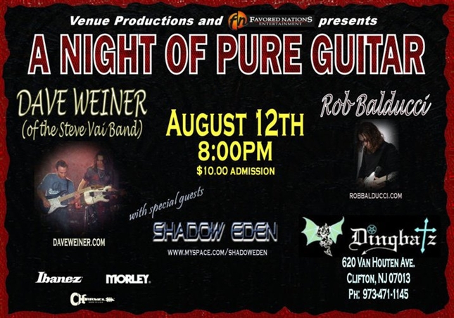 8/12/10 A Night of Pure Guitar w/Dave Weiner