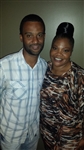 Comedian Monique and I after I featured for her at the Houston Improv