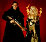 Ren the Human Target and Coren Fire Manipulator Final Impact Troupe