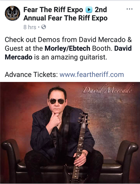 David Mercado is a featured performer at FTR for Morley 