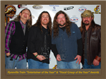 Flynnville Train won "Entertainer of the Year" & "Vocal Group of the Year" at the Nashville Universe Awards