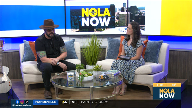 FOX 8 NOLA NOW Interview with Nick & TV Personality Host Shelby 