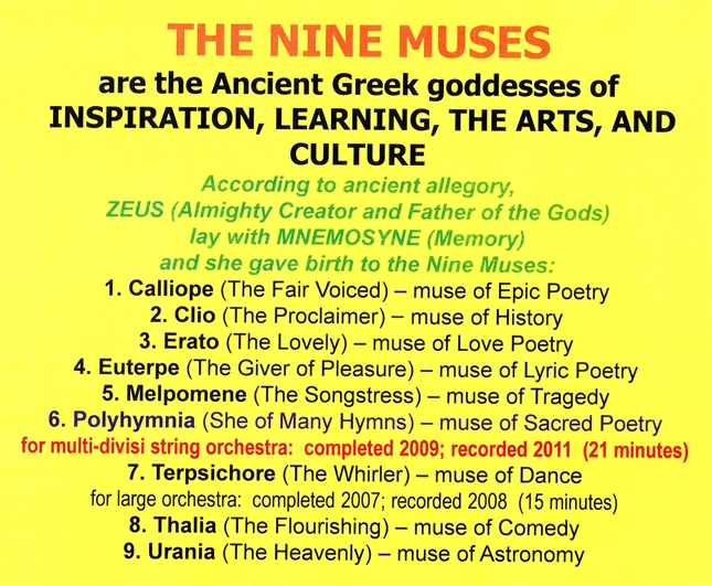 "Nine Muses" series